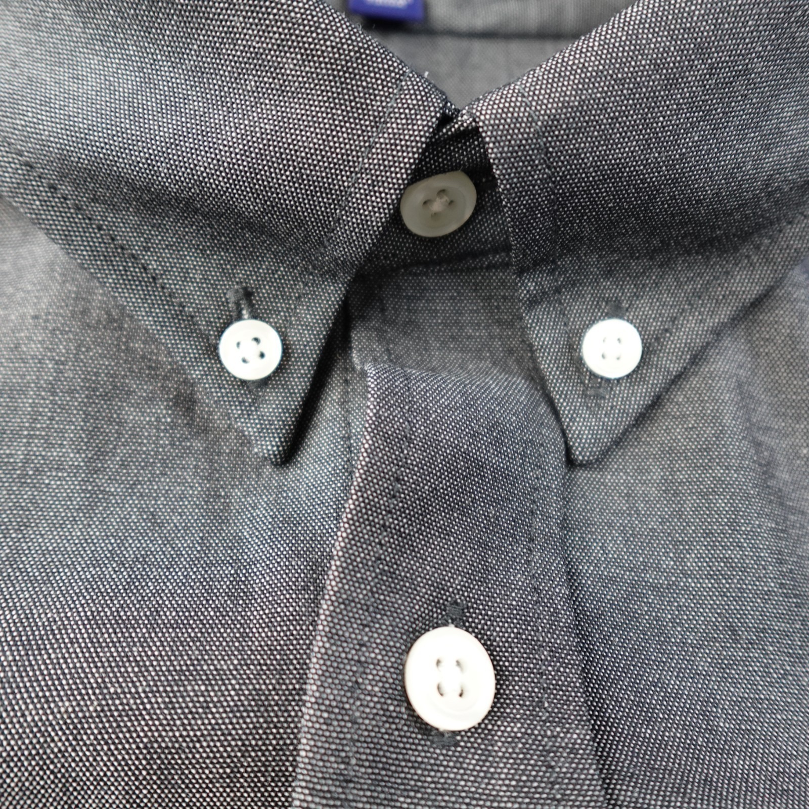 Wool & Prince Merino Wool Dress Shirt Mens Xxl Tall Gray Button Down Performance — image 5 of 8